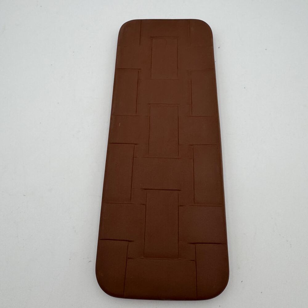Longaberger Bread Basket Brick Woven Ceramic Warming Tile 1980s NOS